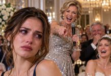 AT MY SISTER’S $150,000 WEDDING, MY MOM MOCKED ME IN HER SPEECH: “MY OLDEST DAUGHTER IS A WORTHLESS FAILURE WHO CAN’T EVEN AFFORD RENT.” 200 GUESTS LAUGHED. MY DAD COVERED HIS MOUTH TO STIFLE A CHUCKLE. THEN THE GROOM STOOD UP, GRABBED THE MIC, AND CANCELED THE ENTIRE WEDDING.” THE ROOM FROZE….