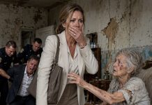 I came home from a business trip expecting silence, not a note from my husband: “Take care of the old woman in the back room.” When I opened that door, I found his grandmother barely alive. Then she grabbed my wrist and whispered, “Don’t call anyone yet. First, you need to see what they’ve done.” I thought I was walking into neglect. I had no idea I was stepping into betrayal, greed, and a secret that would destroy my entire marriage.