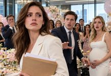 I WAS SECRETLY MARRIED FOR 3 YEARS. AT MY HUSBAND’S LAW FIRM, A PARALEGAL SAID: ‘CONGRATS, MR. CARTWRIGHT. YOUR WIFE’S BABY SHOWER IS ALL SET.’ I LOOKED AT MY FLAT STOMACH, WALKED OUT, SIGNED DIVORCE PAPERS THAT NIGHT, AND LEFT HIS LIFE.