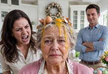 I was preparing Easter dinner when my daughter-in-law swept into the kitchen, tasted the sauce, and spat, “You call this cooking? No wonder everyone avoids your food.” My son stood beside her, smirking without saying a word. I quietly removed my apron and smiled. “Then you won’t need my house for your party.” Minutes later, I canceled the celebration, changed the locks, and handed them an eviction notice instead of Easter dessert.