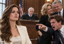 My brother pointed at me in court and screamed, “She lied about everything! That lake house belongs to all of us!” My parents smirked behind him, and Mom whispered, “Today, you lose everything.” I said nothing. Then the judge opened a sealed envelope, read three pages, and suddenly went pale. He slammed his gavel and said, “This changes the entire case.”