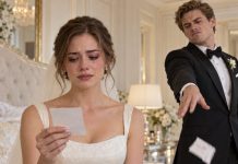 On my wedding night, my husband tossed a receipt onto our bed. “That’s what you cost.” His millionaire father had forced this marriage to settle my family’s debt. I folded the paper instead of crying. Months later, that same husband would whisper, “I love you.” But by then, I’d found my sick father’s signature on documents he couldn’t possibly have signed—and I knew exactly where to start looking.
