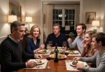 My wife smiled across the dinner table and said, “I want a divorce.” Then all three of our adult children actually cheered. I calmly pushed my plate away and said, “Fine. But remember this—I’m not the biological father of any of you.” The room went dead silent. Then I added, “I chose to stay. Tonight, you helped me choose to leave.”