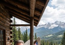 “When I arrived at my late wife’s mountain cabin to fix it up, I was shocked to find my daughter-in-law’s parents unloading a moving truck. Her mother smirked and told me, ‘My daughter gave us the key. Told us to move right in. Sooner or later, you’ll have to leave’. I didn’t argue a single word—instead, I dialed my phone, and twenty-eight minutes later, the deputy arrived to show them a harsh reality.”