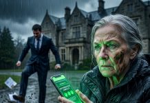 “The empire is ours now, Margaret!” Julian roared, kicking my wheelchair out into the icy mud and watching the paperwork soak in the mire. I remained frozen, eyes razor-sharp, as the estate’s heavy iron gates slammed shut behind them. Then, the custom app on my lap flashed green: Security Override Confirmed. They thought they locked me out in the dark, but they just sealed themselves inside their own financial execution.