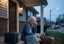 At 5:30 a.m., my neighbor called and whispered, “Your grandmother is sitting on your porch with two suitcases.” I was three states away. When I finally reached her, Grandma said, “Your parents told me you agreed.” I hadn’t. Hours later, Dad snapped, “She’s your problem now.” I looked at the trust documents in my hand and smiled. He had no idea whose house he had just tried to steal.