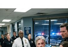 “At 5:27 PM, my son’s wife called me a crazy old hag, then she brutally beat me with a baseball bat.” Eighteen minutes later, I pushed open the doors of the local police station, covered in blood. The entire room went dead silent. When the desk sergeant looked up and his face turned stark white, he stammered, “Ma’am… Please… Let me explain.” Little did she know whose mother she had just attacked…