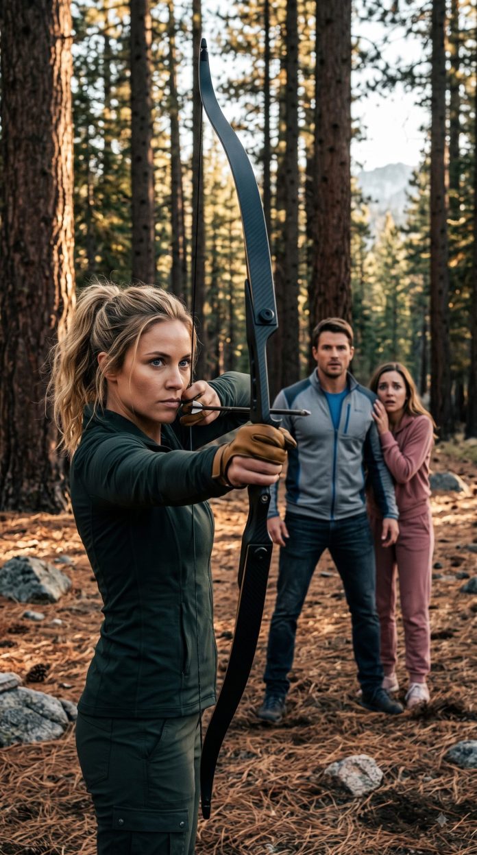 Woman_aiming_bow_at_people_2K_20260919135649