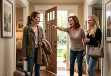 “Don’t be selfish. She’s your family,” my mother snapped when I refused to hand my half-sister another $2,000. Then she pointed at the door and said, “Get out.” My sister smirked like she had won. I left without arguing. Three days later, she called me screaming, “Emma, Mom’s losing the house!” I sat up, suddenly wide awake. “No,” I said. “She’s just finding out who actually owns it.”
