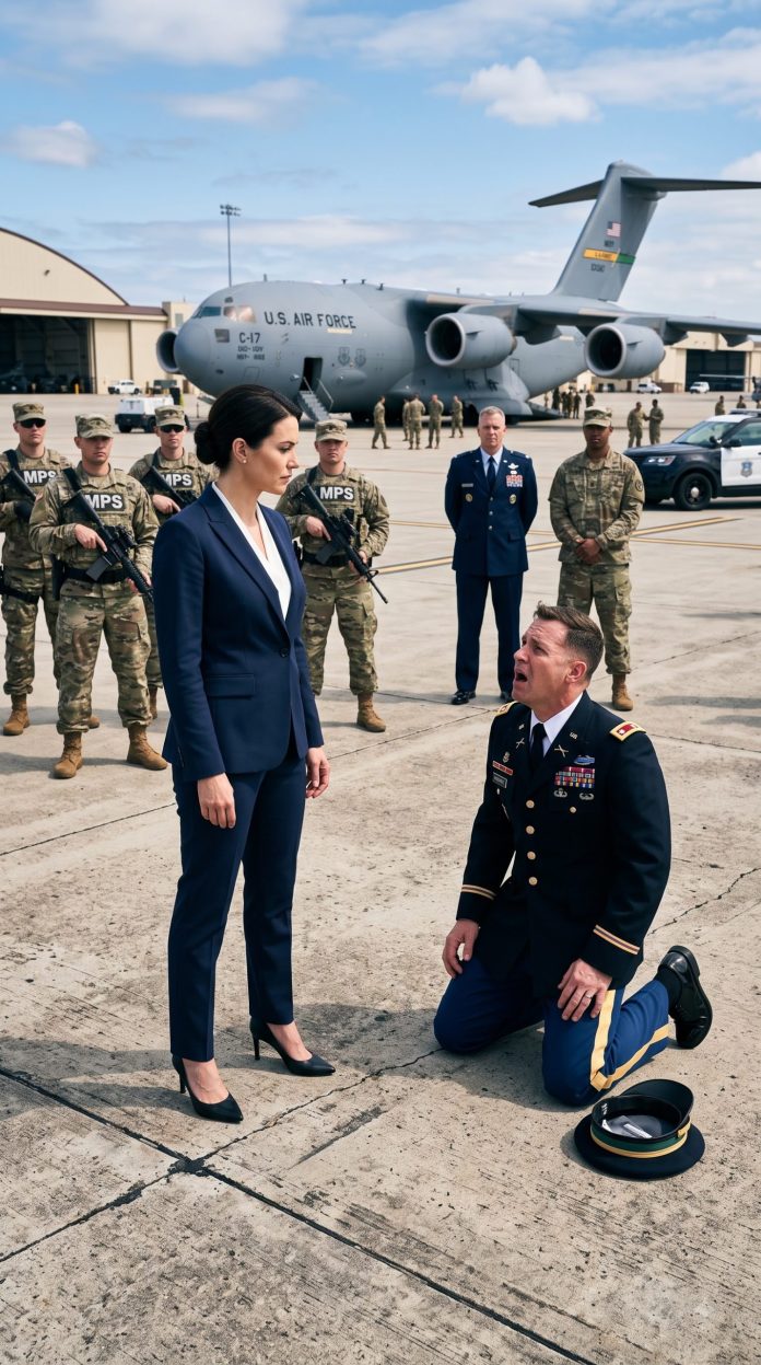 Woman_confronts_kneeling_militar…_2K_20260928113526
