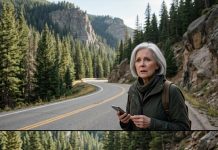 My husband left me alone on a remote mountain road, smiling as he said, “Maybe you’ll finally learn to survive without me.” I was reaching for my phone to call 911 when a detective called first. “Mrs. Hayes, your husband and his sister are dead. They went over a cliff.” I stared at the empty road, then whispered, “No… he didn’t leave me here by accident.”