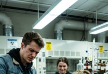 My wrists were tied to a chair inside the locked chemistry lab, my head throbbing from the concussion, as Ethan slowly poured acid over my valedictorian thesis. Beside him, Mia laughed. Ethan slapped my bruised cheek and whispered, “You were nothing but my homework machine, Maya. Watch your Harvard future burn.” I stared at the ruined pages—and smiled. Because he had just destroyed the one thing that could expose everything he’d done.