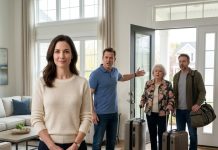 “My mother and brother are coming. They hate you, so you’d better disappear when they arrive,” my husband snapped. I simply smiled. “Of course.” He thought I was surrendering. He didn’t know I had already checked the deed, secured every entrance, and contacted my attorney. When his family arrived carrying suitcases, I looked at them calmly and said, “Before you unpack, you should know something. This house belongs to me.”