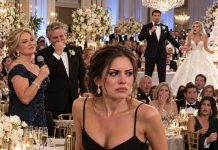 AT MY SISTER’S $150,000 WEDDING, MY MOM MOCKED ME IN HER SPEECH: “MY OLDEST DAUGHTER IS A WORTHLESS FAILURE WHO CAN’T EVEN AFFORD RENT.” 200 GUESTS LAUGHED. MY DAD COVERED HIS MOUTH TO STIFLE A CHUCKLE. THEN THE GROOM STOOD UP, GRABBED THE MIC, AND CANCELED THE ENTIRE WEDDING.” THE ROOM FROZE…