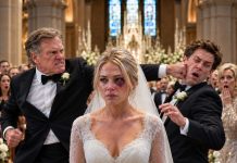 On my wedding day, I walked down the aisle with a black eye. “Sweetheart, who did this?” Mom whispered. Before I could answer, my fiancé smiled. “She tripped. She’s fine. ” Dad stared at him for a long moment, then slowly stood. “No… She didn’t.” Seconds later, he did something no one expected. The entire room froze.