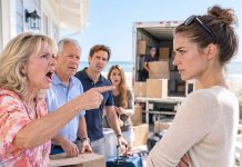 My mother sold her house, rented a moving truck, and announced she was moving into my beach cottage—without ever asking me. When I confronted her, she snapped, “You promised us this house!” I stared at her and asked one simple question: “When?” She couldn’t answer. By Saturday, my entire family arrived with boxes… but they had no idea who I had invited to meet them.