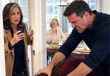 I went to my daughter’s house without wa:rning and was stunned by what I saw. Her husband and mother-in-law sat calmly at the table, eating, while she stood in the kitchen washing dishes, trembling from the cold. Then her husband suddenly grabbed a plate and snapped impatiently, “Stop with the dishes and bring more food.”