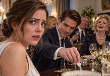 AT A FAMILY DINNER, I SAW MY HUSBAND SLIP SOMETHING INTO MY FOOD. MY HEART NEARLY STOPPED… BUT I KEPT QUIET. WHEN EVERYONE WAS DISTRACTED, I SWITCHED MY BOWL WITH MY MOTHER-IN-LAW’S. AND EXACTLY 7 MINUTES LATER…