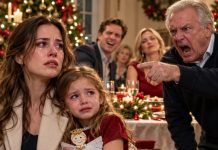 AT CHRISTMAS DINNER, MY DAD SCREAMED “GET OUT” IN FRONT OF MY 5-YEAR-OLD DAUGHTER. I JUST SAID “FINE” AND WALKED OUT QUIETLY. THEY HAD NO IDEA THE WHOLE FAMILY WAS LIVING OFF MY MULTI-MILLION TECH COMPANY FOR 4 YEARS. THAT NIGHT, I CANCELED ALL THEIR $8K MONTHLY TRANSFERS AND FLEW BACK TO MY CHICAGO HOME. THEY WENT BROKE. THEY FROZE.
