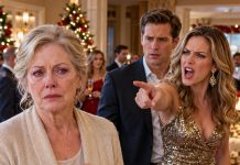MY SON AND DAUGHTER-IN-LAW LIVED IN MY HOUSE THREE YEARS WITHOUT PAYING A BILL. AT CHRISTMAS, SHE BANNED ME FROM THE LIVING ROOM: “MY FRIENDS ARE COMING. STAY OUT OF SIGHT SO YOU DON’T EMBARRASS ME.” I SAID NOTHING. I WAITED FOR THEM TO LEAVE, THEN CHANGED THE LOCKS. WHEN THEY TRIED TO GET BACK IN…