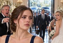My entire family burst into laughter when I arrived alone at my sister’s lavish wedding. My father deliberately shouted, “She couldn’t even find a man willing to come with her!” My sister smirked as the guests whispered. I stayed silent until a convoy of black luxury cars stopped outside. A powerful man stepped out, and my father suddenly went pale. My boyfriend had arrived—and what he whispered to my father was only the beginning of their nightmare…