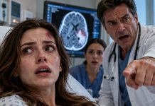 MY HEAD HAD BEEN HURTING FOR 7 DAYS BUT MY HUSBAND AND MOTHER-IN-LAW KEPT INSISTING “IT’S NOTHING SERIOUS NO NEED FOR A DOCTOR” I TOOK A TAXI TO THE HOSPITAL BY MYSELF DURING THE EXAMINATION THE DOCTOR SUDDENLY FROZE AND SHOUTED “CALL THE POLICE IMMEDIATELY!” “I WAS STUNNED…”