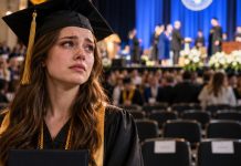 MY PARENTS SKIPPED MY GRADUATION TO WATCH MY BROTHER’S FOOTBALL GAME. I WALKED ACROSS THAT STAGE ALONE. THEN THE ANNOUNCER READ MY NAME AGAIN…