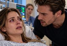 WHEN I WAS FULLY DILATED IN LABOR, MY HUSBAND CONFESSED: “ACTUALLY, I ALREADY HAVE A SON. THE CHILD YOU GIVE BIRTH TO WON’T CARRY MY LAST NAME! I’LL COMPENSATE YOU WITH MONEY.” I CALMLY NODDED. THE NEXT DAY, HE CAME HOME WITH GIFTS AND OPENED THE DOOR, BUT WHAT HE SAW INSIDE MADE HIM GO PALE…