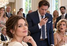 “I’M SORRY I MARRIED A USELESS DAUGHTER-IN-LAW INTO OUR FAMILY.” MY HUSBAND MOCKED ME BEFORE 30 GUESTS ON MOTHER’S DAY. EVERYONE APPLAUDED. I STAYED SILENT. 15 MINUTES LATER, HIS BOSS CALLED. HE PUT IT ON SPEAKER: “YOU’RE FIRED. HAND THE PHONE TO THE ‘USELESS WOMAN’ YOU INSULTED.” THE TABLE FELL SILENT…”