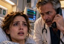 I’D HAD A HEADACHE FOR 7 DAYS, BUT MY HUSBAND AND HIS MOTHER KEPT SAYING: “IT’S NOTHING. YOU DON’T NEED A DOCTOR.” SO I TOOK A TAXI TO THE HOSPITAL ALONE. THE DOCTOR WAS CHECKING ME WHEN HE SUDDENLY STOPPED. THEN HE YELLED: “CALL THE POLICE RIGHT NOW!” I FROZE. WHAT HAPPENED NEXT SHOCKED ME.