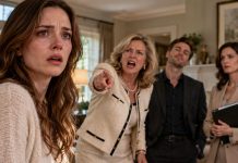 I FROZE AT THE DOORWAY WHEN MOM SHOUTED THOSE WORDS IN FRONT OF EVERYONE — HER TONE SHARP, HER EYES FULL OF PRIDE FOR MY BROTHER, AND DISGUST FOR ME. SHE ACTUALLY SAID IT OUT LOUD… IN MY OWN LIVING ROOM. IT WAS SUPPOSED TO BE A CASUAL SUNDAY VISIT, BUT MOM, DAD, AND MY BROTHER ETHAN SHOWED UP WITH A REAL ESTATE AGENT — YES, A REAL ESTATE AGENT. I STOOD THERE IN SHOCK AS MOM WAVED HER HAND I SMILED AND SAID…