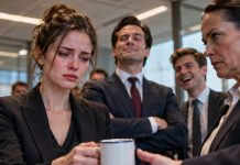HAND BACK THE MUG! IT’S COMPANY PROPERTY, HR DEMANDED. I HANDED IT OVER IN SILENCE. THE NEXT MORNING, OUR 50,000 CLIENTS COULDN’T LOG IN. INSTEAD, THEY JUST SAW A SIMPLE MESSAGE ON A BLANK SCREEN I HAD PERSONALLY LEFT FOR JULIAN TO READ….
