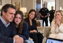 My wife found our 20-year-old daughter unconscious by the front door and never called an ambulance. At the hospital, my daughter woke up trembling and whispered, “Mom said you’d hate me if I told you the truth.” I didn’t argue. I just kissed her forehead and called my attorney. Three days later, my wife walked into a family meeting wearing her usual smug smile. But when she saw who was sitting beside me, her face went white. And that was only the beginning…