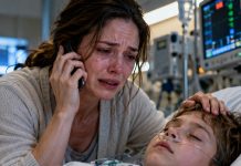 MY SON WAS FIGHTING LEUKEMIA, AND I BEGGED MY PARENTS TO WATCH MY YOUNGER KIDS FOR JUST ONE NIGHT. THEY SAID NO. I CALLED MY EX-HUSBAND. HE LAUGHED: “YOU’LL FIGURE IT OUT.” A MONTH LATER, I BURIED MY CHILD. ONE WEEK AFTER THE FUNERAL, MY PARENTS SHOWED UP AT MY DOOR. THE SECOND I SAW WHAT THEY WERE HOLDING… I CLOSED THE DOOR IN THEIR FACES.