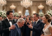 “You owe my family $400,000 for ruining this wedding!” my fiancée screamed after I defended my father. Her billionaire-wannabe father threatened to destroy my engineering company. They thought I was a penniless fool. But hours later, my dad confessed, “Son, I own Northline Industrial Group.” Then my lawyer uncovered something worse: my fiancée had forged my signature on a multimillion-dollar loan guarantee. And the lender was connected to my father.