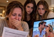 MY HUSBAND DRAINED OUR TWIN DAUGHTERS’ COLLEGE FUND AND VANISHED WITH HIS LOVER. I WAS DEVASTATED… UNTIL THE GIRLS SMIRKED AND SAID, “MOM, DON’T WORRY. WE HANDLED IT.” DAYS LATER… HE CALLED SCREAMING AFTER DISCOVERING…