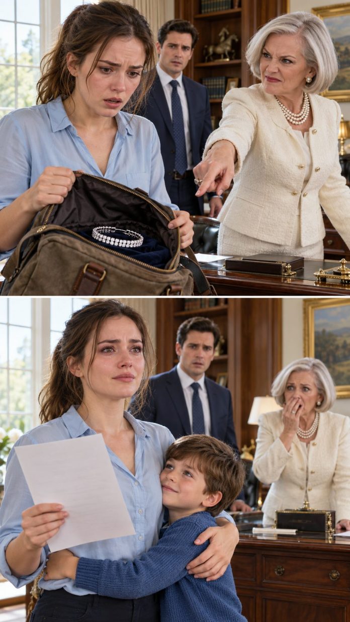Chiếc vòng hé lộ tình mẫu tử