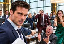 I turned my father-in-law’s failing business into a multimillion-dollar empire. Then, at a family dinner, he handed my position to his spoiled son. “You’re not blood! You’re nothing without us!” he laughed. My wife smirked as security threw me out. I simply smiled. “Then tell your son to check who really owns the company.” Forty-eight hours later, my father-in-law was on his knees, begging me to stop. But my revenge had only begun…