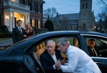 “Please, take me to St. Jude’s Church,” a trembling doctor whispered as he climbed into my car after dinner at my son’s mansion. “Don’t go home tonight. Your son is planning something terrible.” I froze. Before I could speak, my driver’s phone rang. A stranger ordered him to take a specific road—and not stop anywhere. The doctor grabbed my arm. “Arthur, they’re waiting for you!” Ten minutes later, I discovered what my own son had planned…