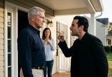 “If Rebecca leaves me, I’ll kidnap Sophie and disappear forever!” my son-in-law threatened, laughing in my face. He thought I was just a helpless seventy-one-year-old grandfather. What he didn’t know was that I’d spent 32 years as an NCIS special agent. When he finally stormed into my driveway, demanding his six-year-old daughter, three of us were already waiting on the porch. He sneered, “You think you can stop me?” Then the police arrived behind him…
