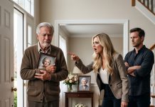 “We’re family, Arthur! You can’t do this to us!” my daughter-in-law begged, her face turning pale. I remembered how she’d thrown my suitcase at me six hours after my wife died. Now she stood inside my $35 million world, facing evidence of nearly half a million dollars in fraudulent payments. My son was trembling beside her. I calmly closed the folder. “You wanted me out of your life,” I whispered. “Congratulations. Now you get to live with the consequences.”