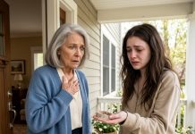 A terrified young woman appeared on my porch, holding a faded hospital bracelet. “I think my mother kidnapped your granddaughter,” she whispered. My heart nearly stopped when I saw the name printed on it: Baby Girl Mitchell. That was my granddaughter, who vanished twenty years ago! “Where did you find this?” I demanded. She trembled. “In my mother’s locked jewelry box.” Then she revealed something that made my blood run cold…