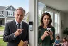 “Sign the papers, or I’ll make your children disappear,” my father said directly into my doorbell camera, smiling like he had already won. My hands shook, but I didn’t call him back. Instead, I sent the recording to every investor, director, and business partner he had. Minutes later, his phone started exploding. Then my brother called and whispered, “You have no idea what Dad already arranged…”