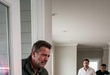 The second the police broke down my daughter’s door, my blood turned cold. She was on the floor, her face covered in dark bruises, her wrists tied, trembling so badly she could barely speak. Then she looked at me and whispered, “Dad… he said no one would ever believe me.” I turned toward the man standing frozen in the hallway. He thought the police were the worst thing waiting for him. He was wrong.
