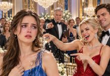 “That cheap dress belongs in a garbage bag, not at this gala!” my husband’s mistress sneered as the entire ballroom erupted in laughter. I stood frozen, clutching my $30 dress. Then the billionaire CEO suddenly rose from his seat. “Who gave you permission to humiliate her?” he thundered. My husband laughed. “She’s nobody!” The CEO’s next words silenced the entire room. “Then why is she the woman who owns everything you have?”