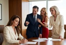 “We’re family! You can’t do this to us!” my ex-husband shouted when he discovered the truth. I looked him straight in the eyes. “Funny. You didn’t remember we were family when you betrayed me with my assistant.” His mother began crying as I displayed evidence of nearly a million dollars in fraudulent transactions. Their careers, reputation, and luxurious lifestyle were about to collapse. Then Grant made one final mistake—right in front of our general counsel…