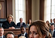 “SHOW THEM WHAT YOU DID TO ME!” I screamed, pulling down my dress to reveal the horrifying bruises covering my back. The entire courtroom erupted. My husband staggered backward, his face turning white. “She’s lying!” he shouted. His mother gasped as the judge rose from her chair. Tears streamed down my cheeks, but I smiled. “Your Honor,” I whispered, “those bruises aren’t even the worst evidence I brought today.” Then I pressed play…