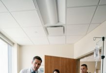 “I told them it was an accident,” I whispered from the hospital bed, my skin burning as my husband stared at me in panic. “Claire, don’t say another word,” he warned. My mother-in-law stepped closer. “You slipped. That’s the story.” The doctor’s face suddenly hardened. “Then explain what we found on the security footage.” My husband went completely pale—and that was when I realized my silence was finally over.