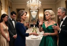 “YOU’RE NOT IMPORTANT ENOUGH TO SPEAK TO ME!” my daughter’s future mother-in-law snapped in front of thirty wealthy guests. Her husband laughed, “Perhaps you’d be more comfortable with the staff.” My daughter nearly cried. I simply smiled, picked up my phone, and said, “Michael, cancel the $420 million acquisition. Immediately.” Seconds later, her husband’s phone rang. His face turned ghostly white. “WAIT… YOU’RE CATHERINE BENNETT?!” he gasped. But the worst news hadn’t arrived yet…