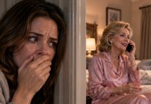 MY MIL HAD BEEN “LOSING HER MEMORY” FOR MONTHS. I COOKED FOR HER, BATHED HER, HELPED HER GET DRESSED, AND NEVER LEFT HER ALONE. MY HUSBAND KEPT SAYING, “SHE ONLY TRUSTS YOU.” ONE NIGHT, I HEARD HER TALKING ON THE PHONE – HER VOICE WAS COMPLETELY NORMAL. “SHE STILL HAS NO IDEA…” I SAID NOTHING. THE NEXT MORNING, I DID ONE THING. TEN MINUTES LATER, SHE CAME RUNNING OUT OF HER BEDROOM…